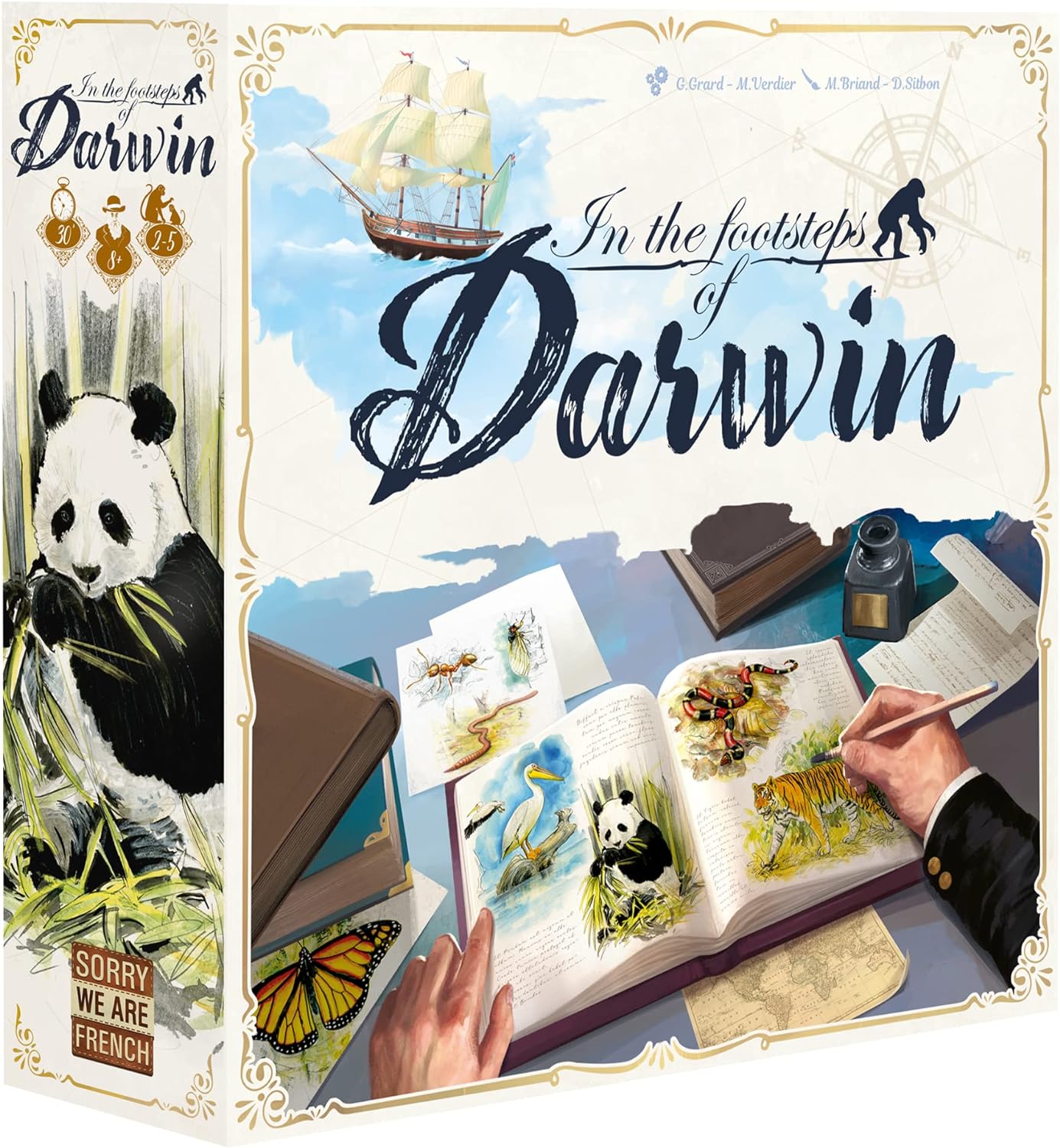 In the Footsteps of Darwin - WiredVillage Games - Sorry we are French